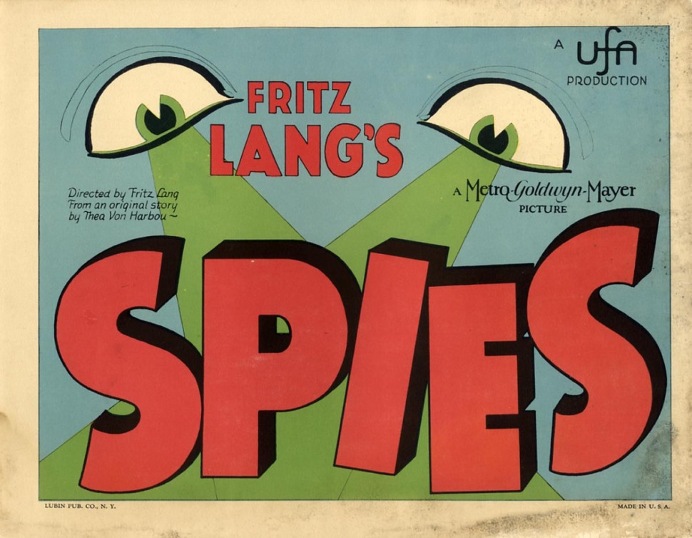 Spies Fritz Lang
